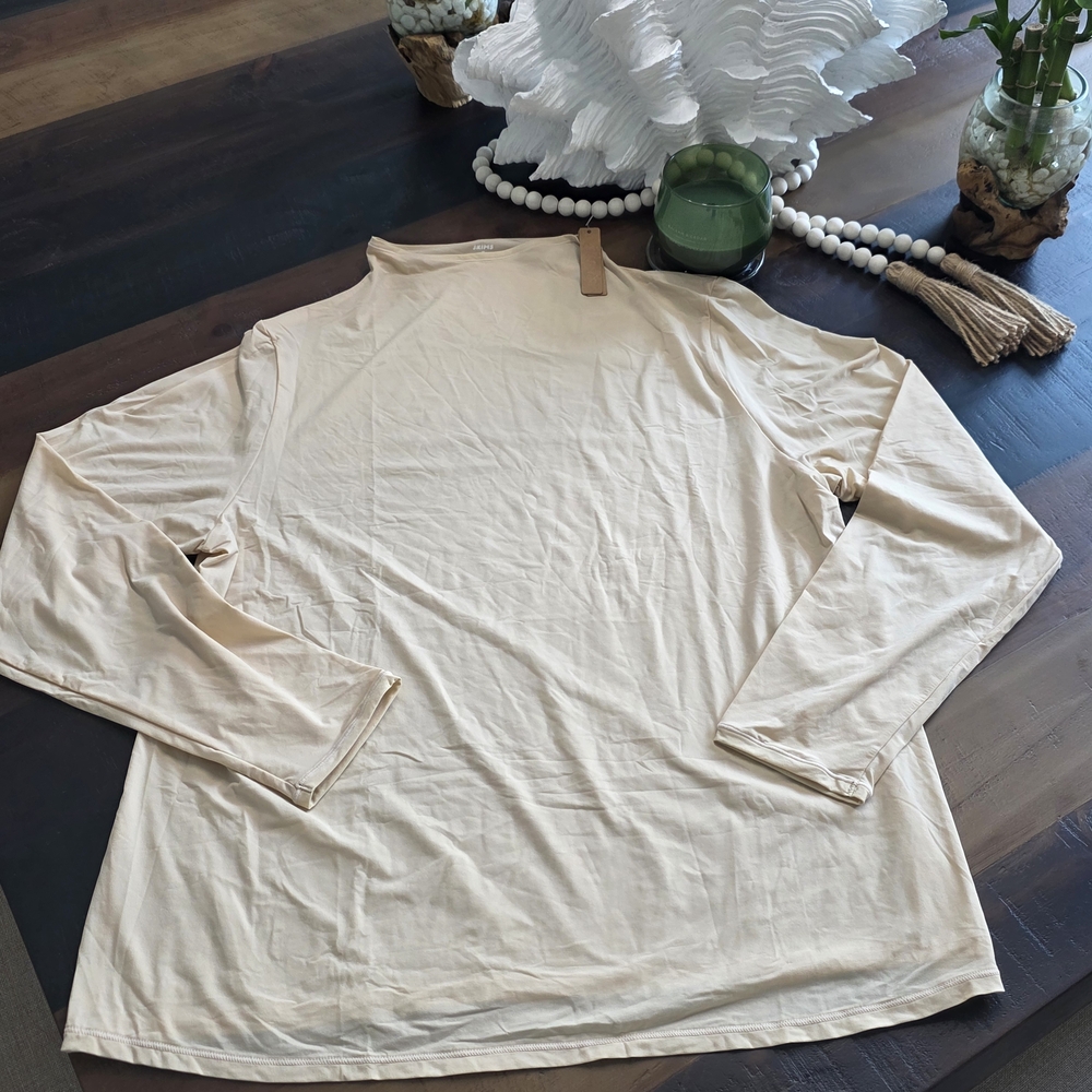 SKIMS Fits Everybody Turtleneck Sand 4X NWT